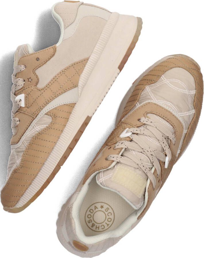 Scotch & Soda Vivi Lage sneakers Dames Beige