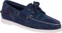 Sebago Blauwe bootschoenen met veters - Thumbnail 4