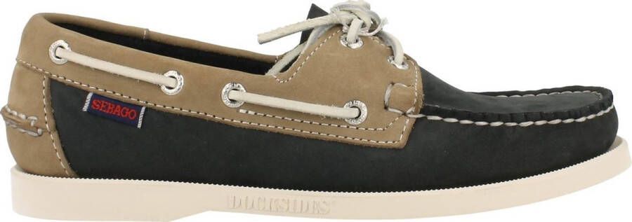 Sebago Dockside Grijze Bootschoenen Heren