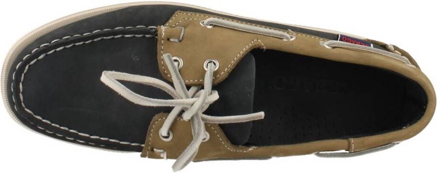 Sebago Dockside Grijze Bootschoenen Heren