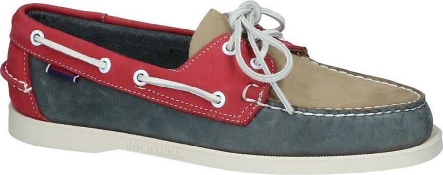 Sebago Dockside Grijze Bootschoenen Heren