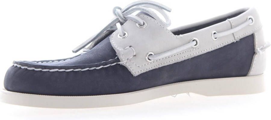 Sebago Docksides Light Grey Blue Indigo