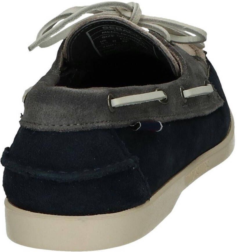 Sebago Donkerblauwe Bootschoenen Dockside