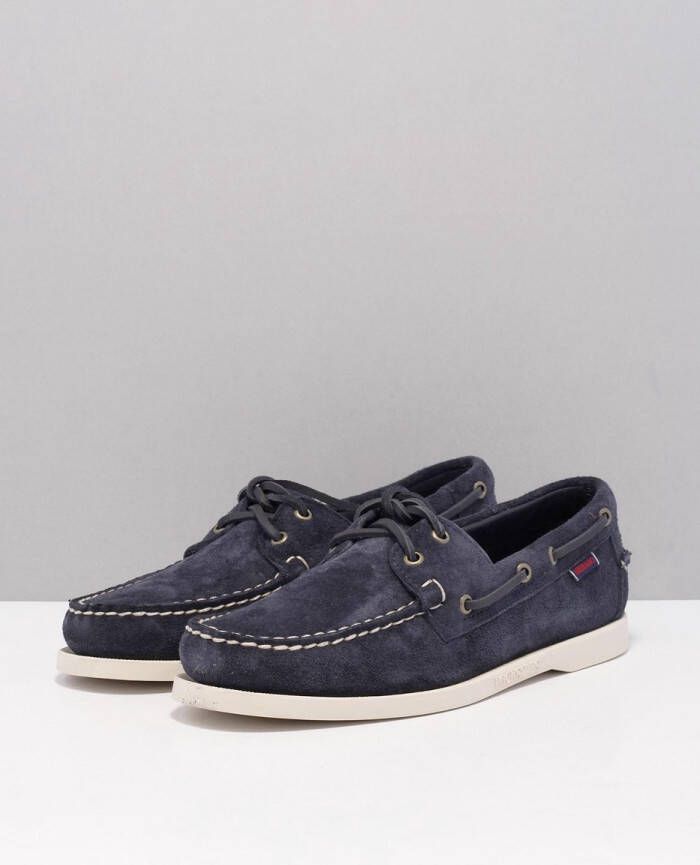 Sebago Portland Instappers Heren Blauw