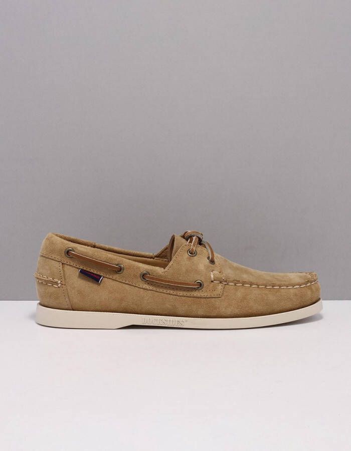 Sebago Schoenen Portland Beige Instappers