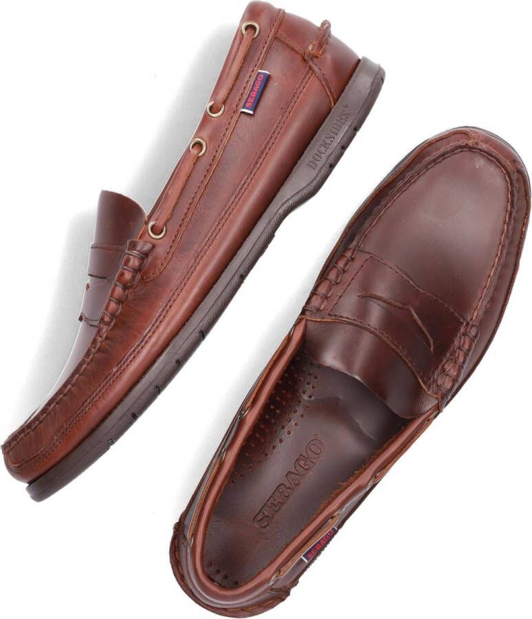 Sebago SLOOP SEAHORSE Volwassenen Instappers Bruin