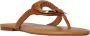 See By Chloé Hana Teenslippers Zomer slippers Dames Camel - Thumbnail 7