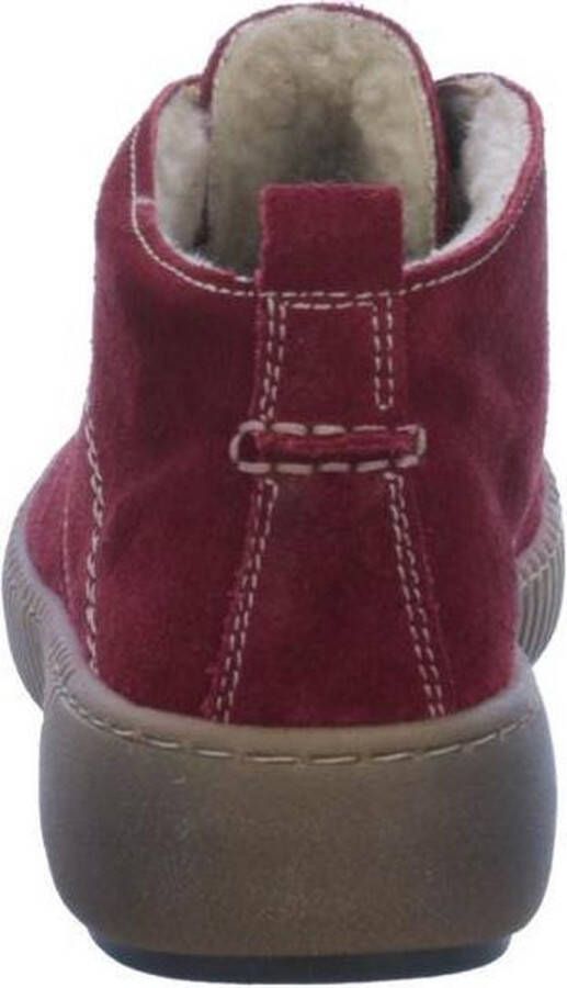 Josef Seibel MAREN~02~~~~~~~~~~~~~~~~~~~~~~ Hoge sneakersVeterlaarzenDames veterschoenenDames sneakersHalf-hoge schoenen Rood