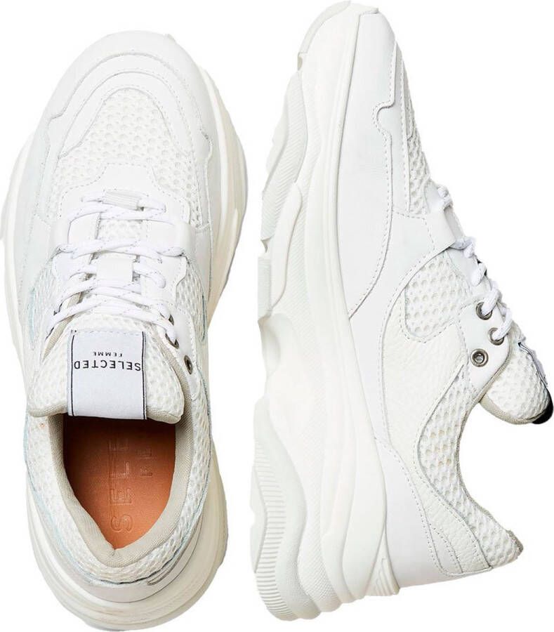 Selected femme sales sneakers wit