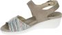 Semler R9045 Volwassenen Sandalen met hakDames Sandalen Bruin - Thumbnail 3