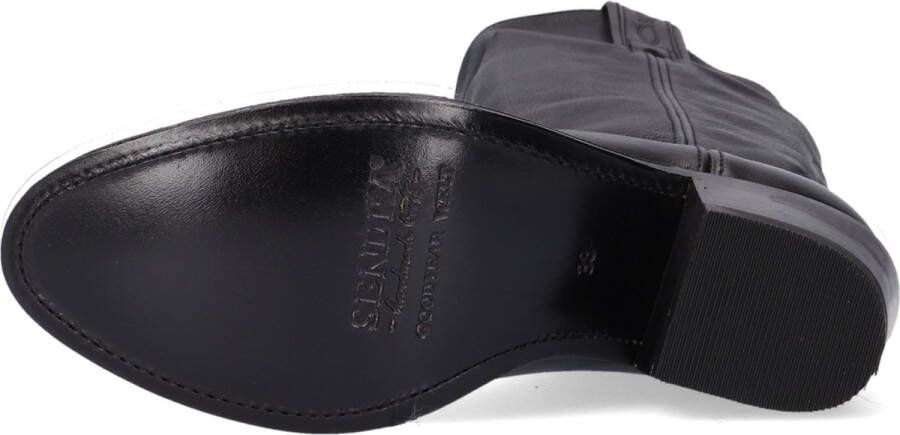 Sendra 14394 Laarzen Leer Dames Zwart