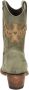Sendra 16227 Debora leren cowboylaarzen groen - Thumbnail 5