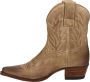 Sendra 16954 Berdy suède cowboylaarzen beige - Thumbnail 6