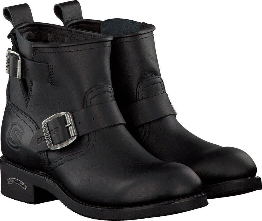 Sendra 2976 Boots Dames Zwart