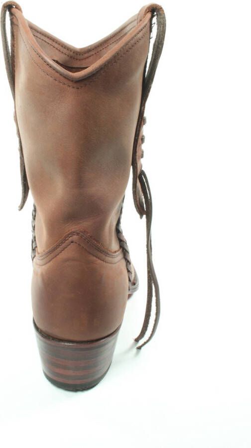 Sendra 8514 Feif- Bruin-Half hoge dames laarzen met stevige hak - Foto 2