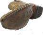 Sendra boots 10863 Kahki Heren Cowboy Enkellaars Jodhpur Ronde Neus Beetje Schuine Hak Rits Sluiting Echt Leer - Thumbnail 6