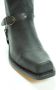 Sendra Boots 3091 Seta Zwart Biker Western Cow Laarzen Handgemaakt Vierkante Neus Leren Zool Schuine hak Treklussen Echt Leer - Thumbnail 6