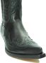 Sendra Boots 3241 Pull oil Cuervo Zwart Laarzen Cow Western Unisex Boots Spitse Neus Lederen Zool Schuine Hak Echt Leer - Thumbnail 2