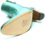 Sendra Boots 8481 Groen Donna Cuba Dames Enkellaars Hoge Hak Spitse Neus Rechte Schacht Treklussen Echt Leer - Thumbnail 4