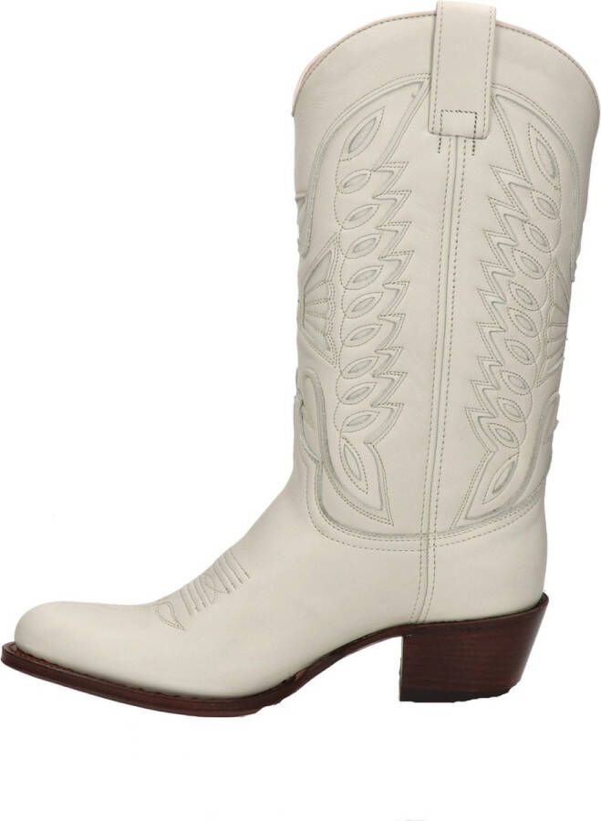 Sendra Debora Flex dames cowboylaars Off White