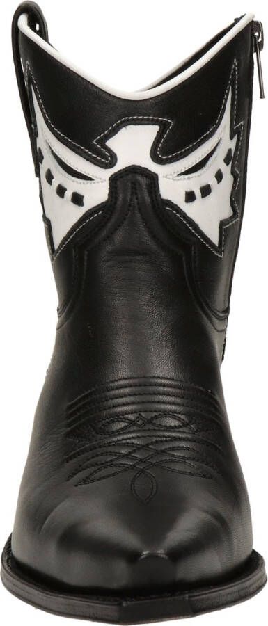 Sendra Judy dames cowboylaars Zwart wit