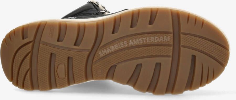 Shabbies Amsterdam 102020142 Sneakers Zwart
