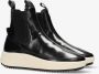 Shabbies Amsterdam 102020150 Sneakers Zwart - Thumbnail 7