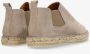 Shabbies Amsterdam Espadrille Elche Chelsea Taupe - Thumbnail 5