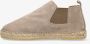 Shabbies Amsterdam Espadrille Elche Chelsea Taupe - Thumbnail 8