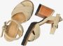 SHABBIES Sandalen Dames 163020155 Shs1171 Maat: 39 Materiaal: Suède Kleur: Beige - Thumbnail 8