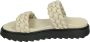 Shabbies Amsterdam Shabbies 170020277~~~~~~~~~~~~~~~~~~~~~ Dames slippers Wit beige - Thumbnail 15