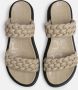 Shabbies Amsterdam Shabbies 170020277~~~~~~~~~~~~~~~~~~~~~ Dames slippers Wit beige - Thumbnail 6