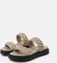 Shabbies Amsterdam Shabbies 170020277~~~~~~~~~~~~~~~~~~~~~ Dames slippers Wit beige - Thumbnail 7