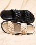 Shabbies Amsterdam Shabbies 170020277~~~~~~~~~~~~~~~~~~~~~ Dames slippers Wit beige - Thumbnail 9