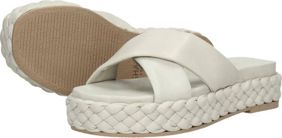 Shabbies Amsterdam 170020339 Sandalens Offwhite