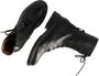 Shabbies 184020121 Veterboots Laarzen Met Veters Dames Zwart - Thumbnail 9