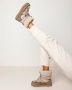 Shabbies Amsterdam Enkellaars Palissa Moon Taupe Dames Laarzen - Thumbnail 13
