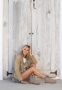 Shabbies Amsterdam Dames Enkellaars Shabbies Wendy Ankle Light Brown Taupe - Thumbnail 7