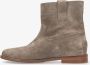 Shabbies Amsterdam Dames Enkellaars Shabbies Wendy Ankle Light Brown Taupe - Thumbnail 10