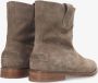 Shabbies Amsterdam Dames Enkellaars Shabbies Wendy Ankle Light Brown Taupe - Thumbnail 11
