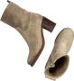 Shabbies 183020231 Enkellaarsjes Enkelboots met rits Dames Beige - Thumbnail 10