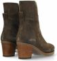 Shabbies Amsterdam Bruin Tinten 183020329 Enkellaarsjes Enkelboots met rits Dames Taupe - Thumbnail 10