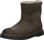 Shabbies Amsterdam Enkellaars Palissa Donker Bruin Dames Laarzen - Thumbnail 10
