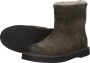 Shabbies Amsterdam Enkellaars Palissa Donker Bruin Dames Laarzen - Thumbnail 11