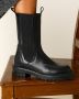 SHABBIES BY WENDY Chelsea Boots Dames Wendy Shs1495 Maat: 39 Materiaal: Leer Kleur: Zwart - Thumbnail 6