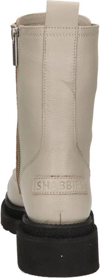 Shabbies Amsterdam Miki dames veterboot Ecru