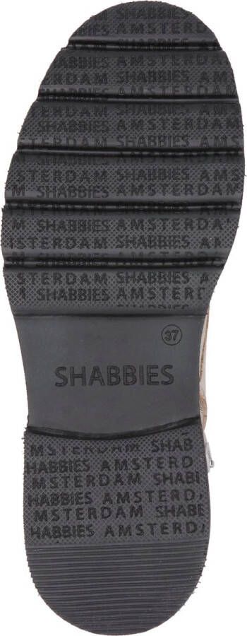 Shabbies Amsterdam Miki dames veterboot Ecru