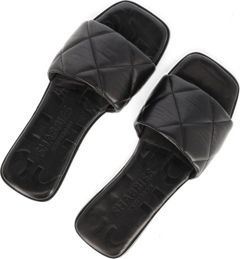 Shabbies Amsterdam Padded Slipper Zwart