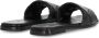 Shabbies Elegante Leren Slippers met Geweven Details Black Dames - Thumbnail 11