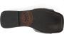 Shabbies Elegante Leren Slippers met Geweven Details Black Dames - Thumbnail 12